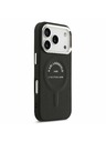 Karl Lagerfeld Karl Lagerfeld PU RSG Logo MagSafe Zadní Kryt pro iPhone 17 Pro Black