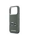 Karl Lagerfeld Karl Lagerfeld IML K&CH Heads Logo MagSafe Zadní Kryt pro iPhone 17 Pro Black