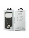 Karl Lagerfeld Karl Lagerfeld PU Karl and Choupette Heads Pins MagSafe Zadní Kryt pro iPhone 17 Pro Black