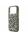 Karl Lagerfeld Karl Lagerfeld IML Leopard MagSafe Zadní Kryt pro iPhone 17 Pro Brown