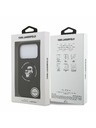 Karl Lagerfeld Karl Lagerfeld Liquid Silicone Karl and Choupette MagSafe Zadní Kryt pro iPhone 17 Pro Black