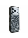 Karl Lagerfeld Karl Lagerfeld IML Leopard MagSafe Zadní Kryt pro iPhone 17 Pro Grey