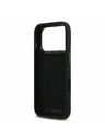 Karl Lagerfeld Karl Lagerfeld Liquid Silicone Metal Ikonik Zadní Kryt pro iPhone 17 Pro Black