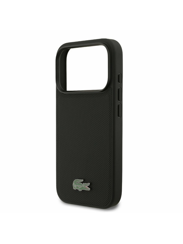 Lacoste Lacoste Iconic Petit Pique MagSafe Zadní Kryt + Peněženka pro iPhone 17 Pro Black