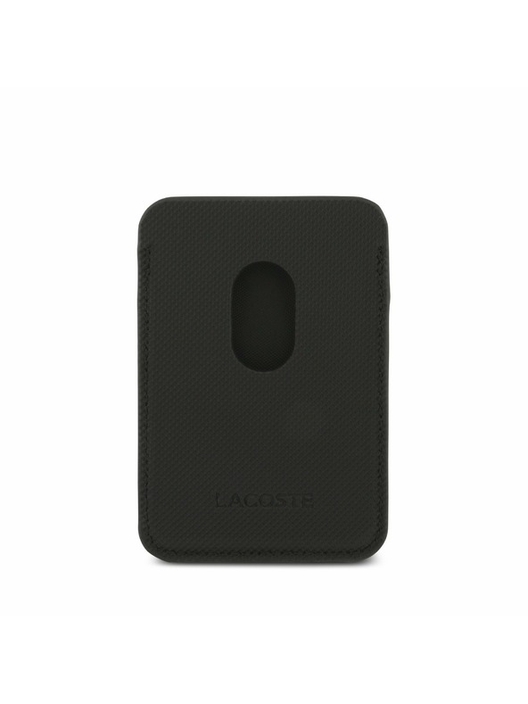 Lacoste Lacoste Iconic Petit Pique MagSafe Zadní Kryt + Peněženka pro iPhone 17 Pro Black