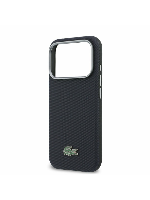 Lacoste Lacoste PVC Petit Pique Semi Wrap MagSafe Kryt pro iPhone 17 Pro Navy