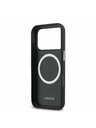 Lacoste Lacoste PVC Petit Pique Semi Wrap MagSafe Kryt pro iPhone 17 Pro Navy