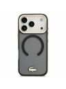 Lacoste Lacoste PC/TPU Frosted Finish Gold Logo MagSafe Zadní Kryt pro iPhone 17 Pro Black