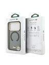 Lacoste Lacoste PC/TPU Frosted Finish Gold Logo MagSafe Zadní Kryt pro iPhone 17 Pro Black
