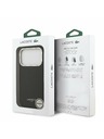 Lacoste Lacoste PU Leather Champs Elysees MagSafe Zadní Kryt pro iPhone 17 Pro Black