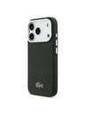Lacoste Lacoste PVC Iconic Petit Pique Metal Logo MagSafe Zadní Kryt pro iPhone 17 Pro Black