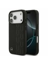 Mercedes Mercedes Leather Laurel Leaves MagSafe Zadní Kryt pro iPhone 17 Pro Black