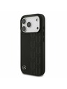 Mercedes Mercedes Leather Laurel Leaves MagSafe Zadní Kryt pro iPhone 17 Pro Black