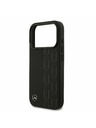 Mercedes Mercedes Leather Laurel Leaves MagSafe Zadní Kryt pro iPhone 17 Pro Black