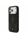 Mercedes Mercedes Leather The Move MagSafe Zadní Kryt pro iPhone 17 Pro Black