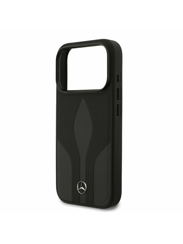 Mercedes Mercedes Leather The Move MagSafe Zadní Kryt pro iPhone 17 Pro Black