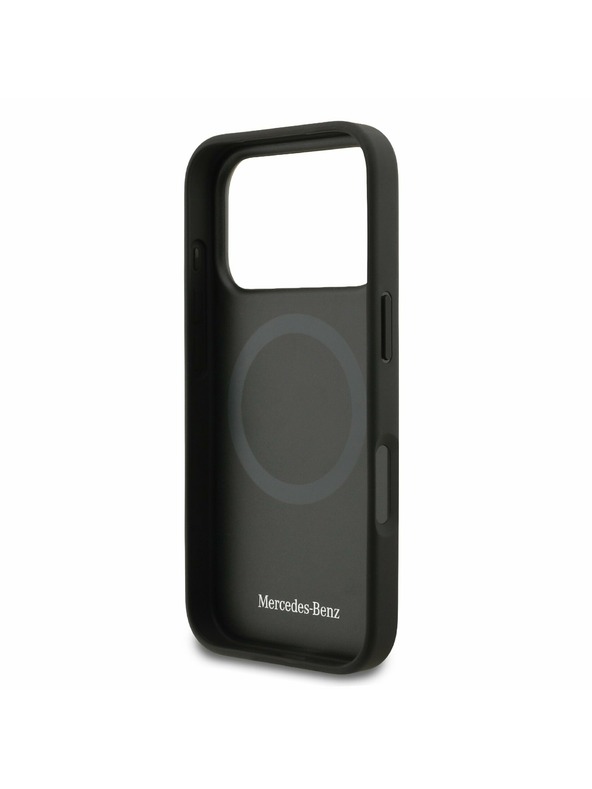 Mercedes Mercedes Leather The Move MagSafe Zadní Kryt pro iPhone 17 Pro Black