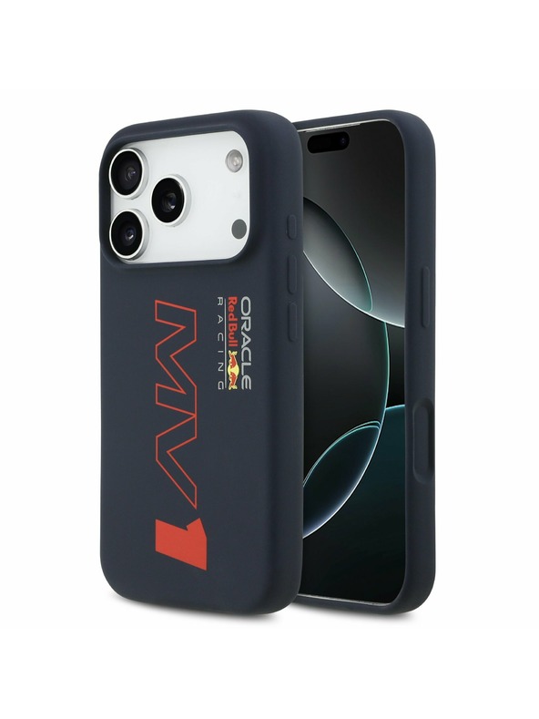 Red Bull Red Bull Silicone MV1 MagSafe Zadní Kryt pro iPhone 17 Pro Navy