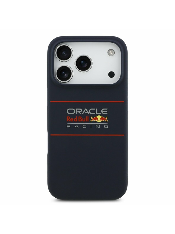 Red Bull Red Bull Silicone Horizontal Logo MagSafe Zadní Kryt pro iPhone 17 Pro Navy