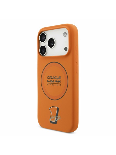 Red Bull Red Bull Silicone Blue Ring MagSafe Zadní Kryt pro iPhone 17 Pro Orange