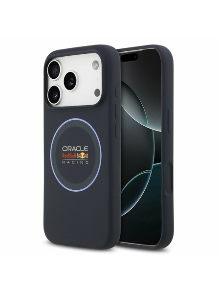 Red Bull Red Bull Silicone Blue Ring MagSafe Zadní Kryt pro iPhone 17 Pro Navy