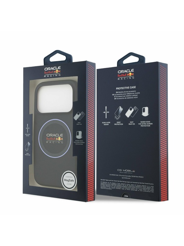 Red Bull Red Bull Silicone Blue Ring MagSafe Zadní Kryt pro iPhone 17 Pro Navy