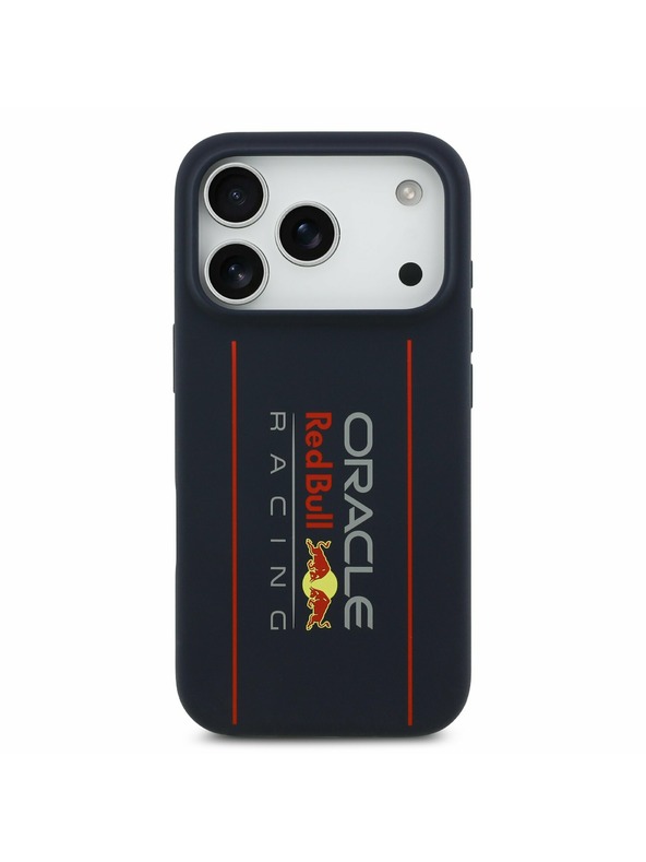 Red Bull Red Bull Silicone Vertical Logo MagSafe Zadní Kryt pro iPhone 17 Pro Navy