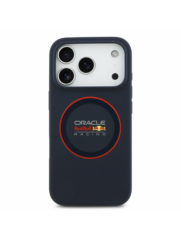 Red Bull Red Bull Silicone Red Ring MagSafe Zadní Kryt pro iPhone 17 Pro Navy