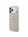 Guess Guess PU 4G Metal Logo Zadní Kryt pro iPhone 17 Pro Max Pink