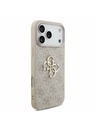 Guess Guess PU 4G Metal Logo Zadní Kryt pro iPhone 17 Pro Max Pink