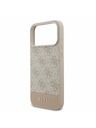 Guess Guess PU 4G Stripe Zadní Kryt pro iPhone 17 Pro Max Pink