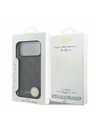 Guess Guess 4G Charm MagSafe Zadní Kryt pro iPhone 17 Pro Max Tone on Tone Grey