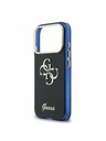 Guess Guess IML 4G Script Metal Logo Zadní Kryt pro iPhone 17 Pro Max Blue