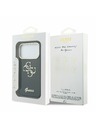 Guess Guess IML 4G Script Metal Logo Zadní Kryt pro iPhone 17 Pro Max Blue