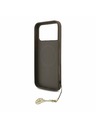 Guess Guess 4G Charm MagSafe Zadní Kryt pro iPhone 17 Pro Max Tone on Tone Brown