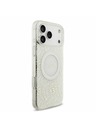 Guess Guess IML Flowers Allover Strap MagSafe Zadní Kryt pro iPhone 17 Pro Max White