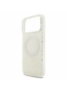 Guess Guess IML Flowers Allover Strap MagSafe Zadní Kryt pro iPhone 17 Pro Max White
