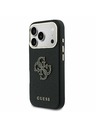 Guess Guess PU Resin Logo Zadní Kryt pro iPhone 17 Pro Max Black