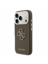 Guess Guess PU Resin Logo Zadní Kryt pro iPhone 17 Pro Max Brown