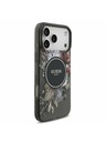 Guess Guess IML Flowers Strap MagSafe Zadní Kryt pro iPhone 17 Pro Max Black