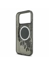 Guess Guess IML Flowers Strap MagSafe Zadní Kryt pro iPhone 17 Pro Max Black