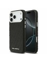 Karl Lagerfeld Karl Lagerfeld Grained PU Repeated Logo MagSafe Zadní Kryt pro iPhone 17 Pro Max Black