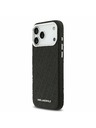 Karl Lagerfeld Karl Lagerfeld Grained PU Repeated Logo MagSafe Zadní Kryt pro iPhone 17 Pro Max Black