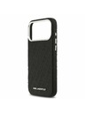 Karl Lagerfeld Karl Lagerfeld Grained PU Repeated Logo MagSafe Zadní Kryt pro iPhone 17 Pro Max Black