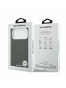 Karl Lagerfeld Karl Lagerfeld Grained PU Repeated Logo MagSafe Zadní Kryt pro iPhone 17 Pro Max Black