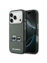 Karl Lagerfeld Karl Lagerfeld IML K&CH Heads Logo MagSafe Zadní Kryt pro iPhone 17 Pro Max Black