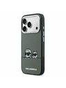 Karl Lagerfeld Karl Lagerfeld IML K&CH Heads Logo MagSafe Zadní Kryt pro iPhone 17 Pro Max Black