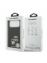Karl Lagerfeld Karl Lagerfeld Liquid Silicone K&CH Sketch MagSafe Zadní Kryt pro iPhone 17 Pro Max Black