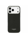 Lacoste Lacoste PU Leather Champs Elysees MagSafe Zadní Kryt pro iPhone 17 Pro Max Black
