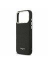 Lacoste Lacoste PU Leather Champs Elysees MagSafe Zadní Kryt pro iPhone 17 Pro Max Black